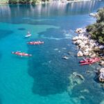 Lefkada: Full Day Sea Kayaking Tour - Exploring Desimi’s Sea Caves and Red Rock Beach