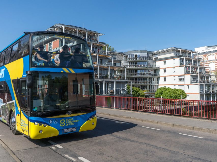 Leipzig: 13-Stop Hop-on/Hop-off Bus Ticket - Starting Point at Leipzig Hbf and Ticket Exchange