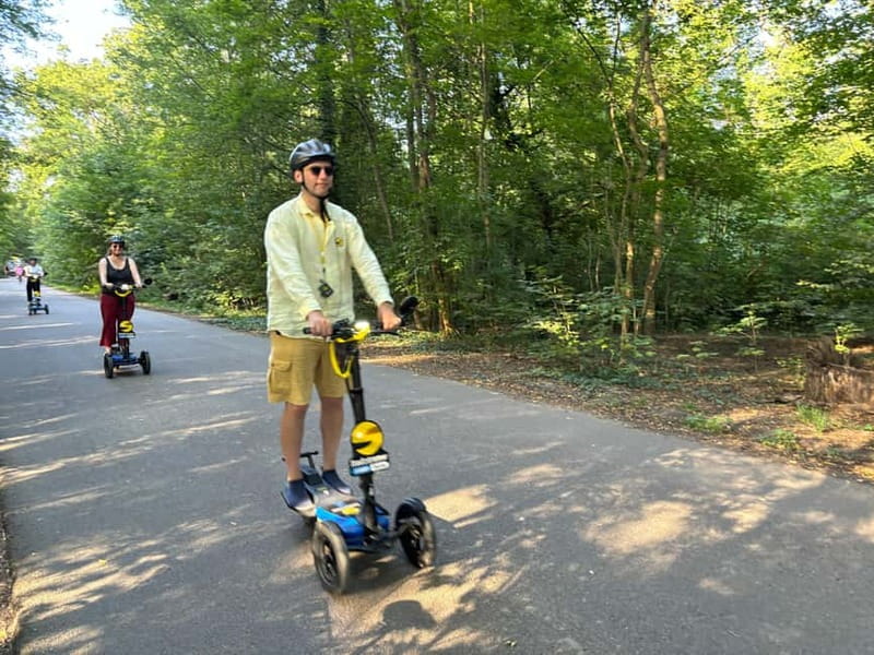 Leipzig: SCUDDY Tour  experience the city, parks, and more with a new kind of driving fun! - Exploring Leipzig’s Waldstraßenviertel and Its Architectural Charm