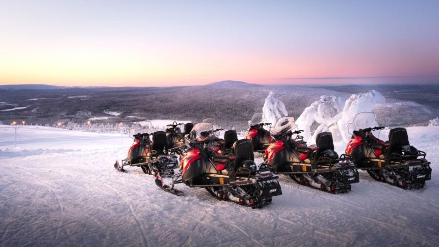 Levi: 4 Hour Snowmobile Safari to the Fells in Levi - Scenic Route through Levi’s Fells and Forests
