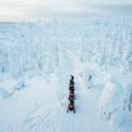 Levi: Easy Snowmobile Safari into the Nature - From the Safartica Office to the Arctic Wilderness