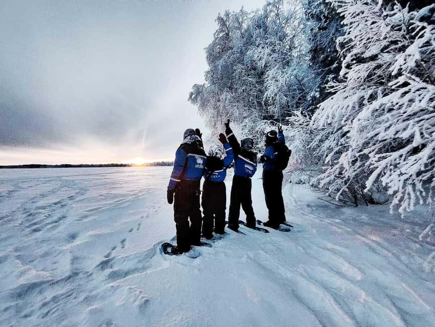 Levi: Snowshoeing Adventure with warm Drinks - The Starting Point for Your Lapland Snowshoeing Journey