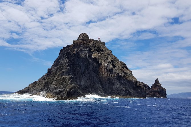 Lighthouse View 2 - Boat Tour Ponta São Lourenço - Exploring the Volcanic Black Sand Beaches at Prainha