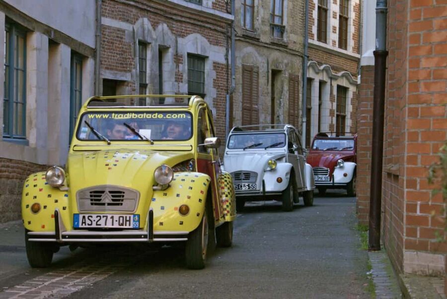 Lille Driving Tour by Convertible Citroen 2CV - From the Old Town to Lille’s Modern Heart