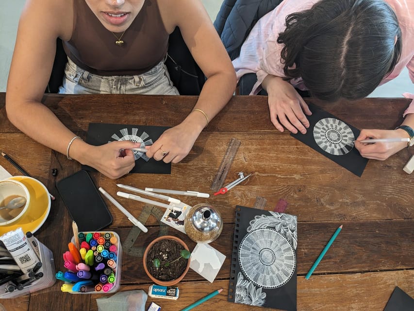 Lintgen: Explore Your Artistic Soul Guided Mandala Workshop - The Benefits of Mandala Art for Focus and Stress Relief