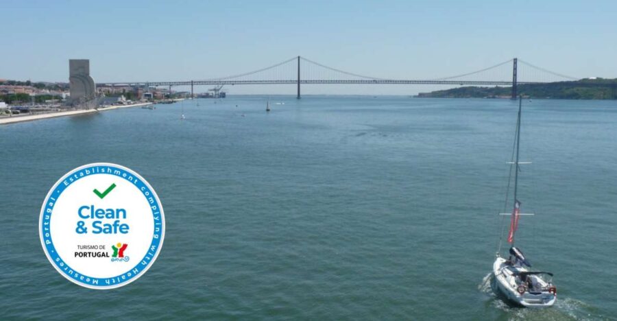 Lisbon 1H Private Tour by SAILBOAT / SAIL / POWER CATAMARAN - Departure Location at Doca do Bom Sucesso Marina