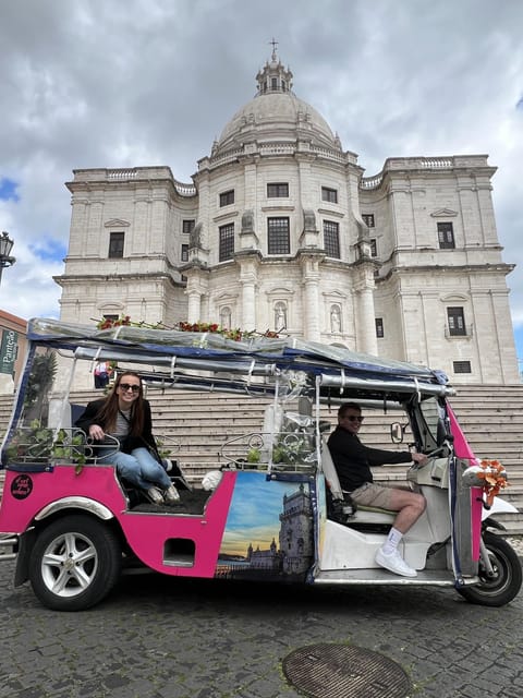 Lisbon: 3-HOUR Guided Tuk Tuk Tour in Old Town & City Center - Exploring Lisbon’s Iconic Squares: Rossio Square and Santa Justa Lift