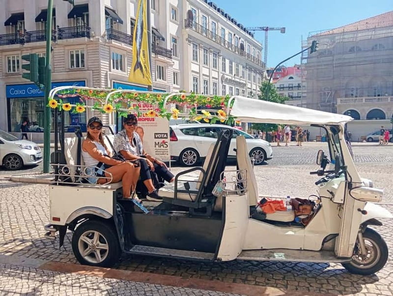 Lisbon: 3-Hour Private Sightseeing city Tour by Tuk Tuk . - Starting Point at Time Out Market Lisboa