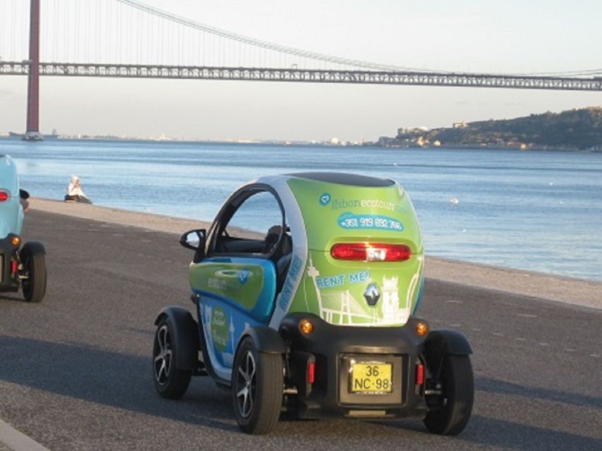 Lisbon 6H Ride in an Electric Car & GPS Audio Guide - Starting Point at R. da Madalena 68 in Lisbon