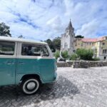 Lisbon: Arrábida Park & Sesimbra private Tour in a VW Van - Crossing the 25th of April Bridge into Natural Beauty