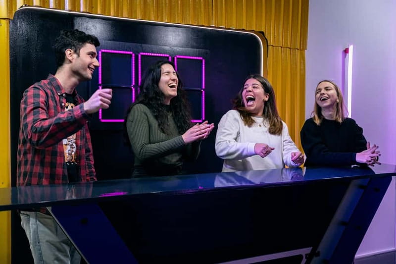Lisbon: Buddy Battles Live Game Show Experience - The Vibrant Studio Setting with Professional Staging