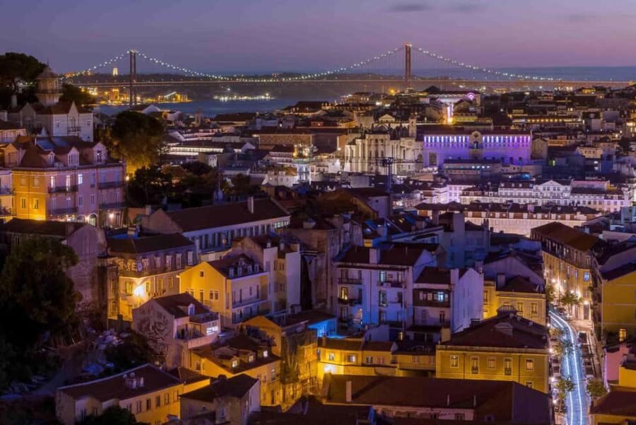 Lisbon by Night: Christmas Lights Photo Walk - Starting at Miradouro da Senhora do Monte for Sunset Views