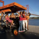 Lisbon: Fun Beer Bike by the Seafront - The Scenic Route Along Tejo’s Riverside