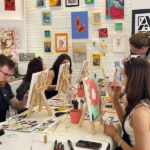 Lisbon: Painting Class in an Art Gallery - Discovering Galerie 1758 in Lisbon’s Art Scene