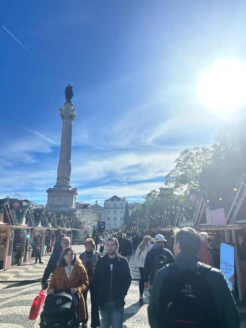 Lisbon: Portuguese Christmas Tour with Food and Drinks - Exploring Baixa’s Decorated Streets and Christmas Markets