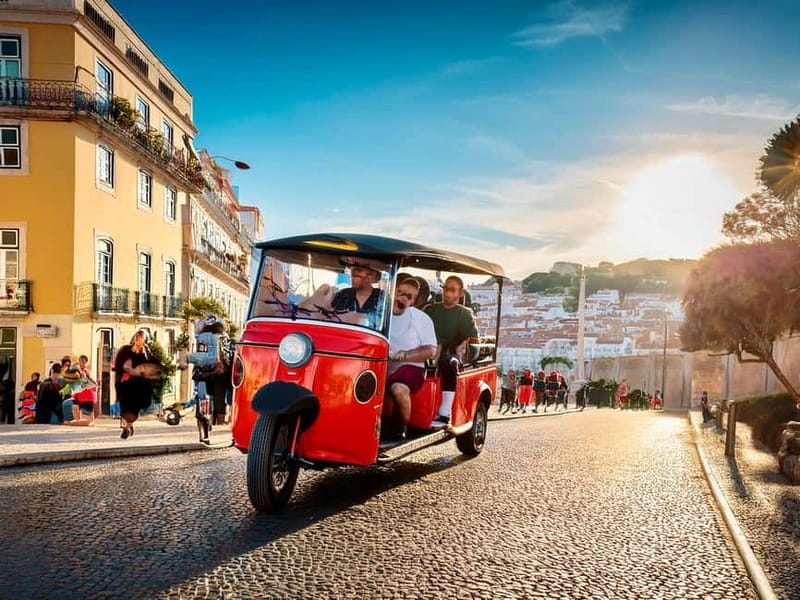 Lisbon: Priver Guided Tuk Tuk Tour With Hotel Pickup - From the Old Town to the Castle District