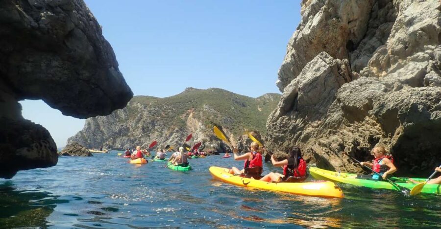 Lisbon: Sesimbra Kayak Discovery Experience - Exploring Arrabida Natural Park by Kayak