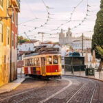 Lisbon: Walking Tour in Chinese - Riding the Historic Ascensor da Glória Funicular