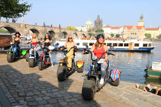 Live-Guided Tour - Trike-Harley Adventure of Prague - The Route: From Old Town to the Castle District