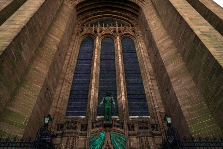 Liverpool Private Guided Walking Tour - The Starting Point at Pier Head and the Beatles Statue