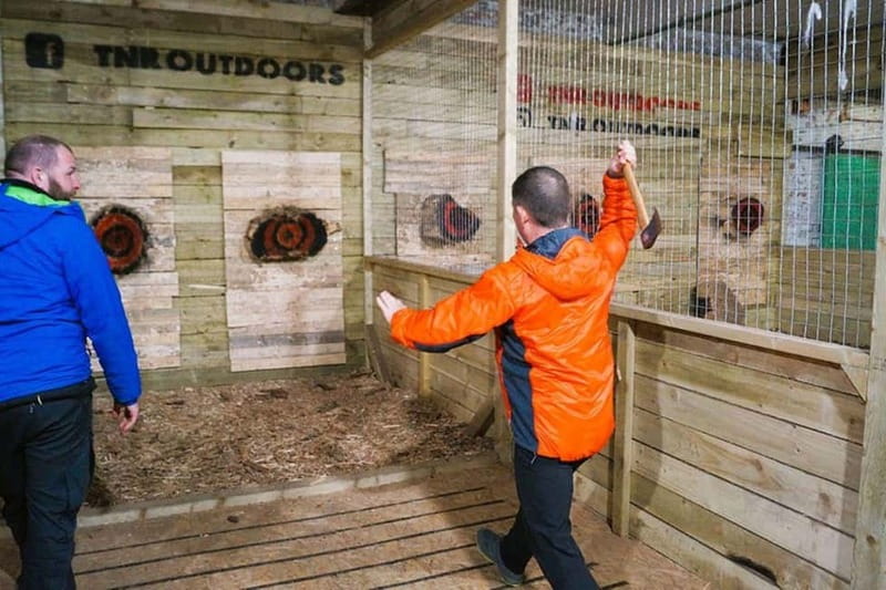Llangollen: 30-Minute Axe Throwing Session - The Friendly Mini Competition to Crown the Champion