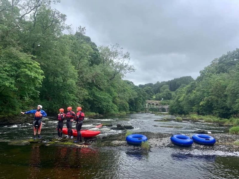 Llangollen: River Tubing in the Dee Valley - Scenic Setting in the Dee Valley with Epic Rapids