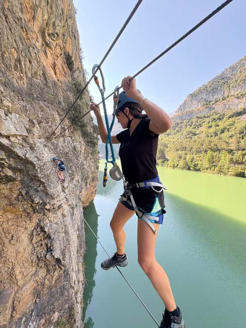 Lleida Pyrenees: Paret de les Arcades Via Ferrata with views of the lake - The Paret de les Arcades: A Climber’s Dream in the Pyrenees