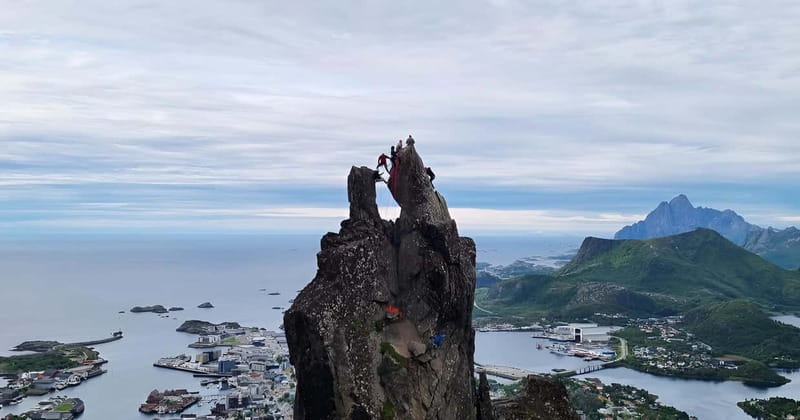 Lofoten: Climb Svolværgeita with a certified tour guide and experience the adventure! - The Route to Svolværgeita: Arctic Landmarks to Summit