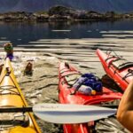 Lofoten: Full Day Combo tour, (kayaking and rappelling) - Starting Point: The Red Container at Eggum