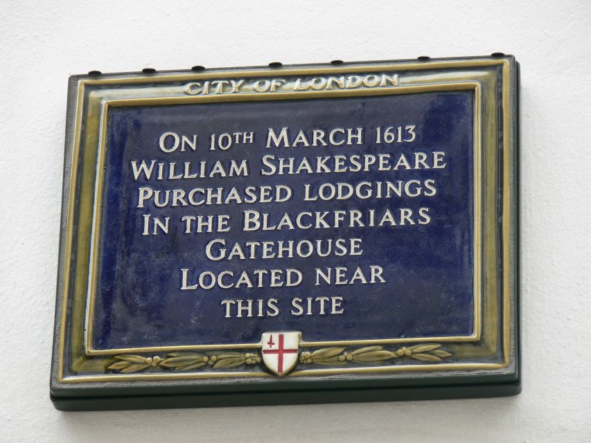 London: 2-Hour Shakespeare Walking Tour - Uncovering Hidden Memorials and Statues of the Bard