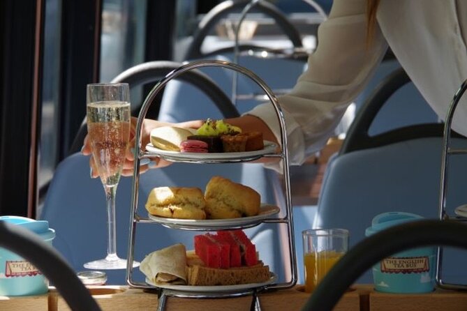 London Afternoon Tea Bus and Panoramic Tour on Lower Deck - The Food and Drink Experience on the Bus