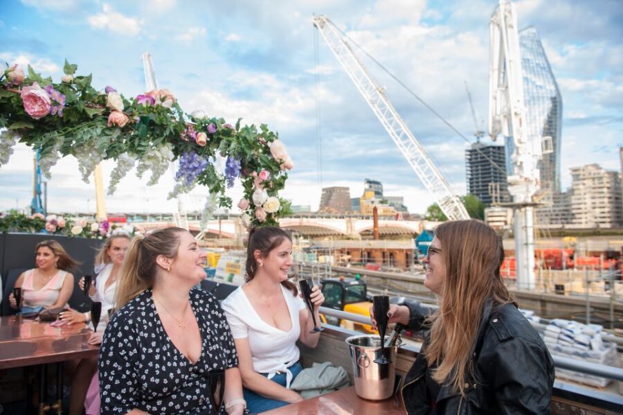 London: Bar Bus Tour by Tootbus - The rooftop terrace’s unique charm and views