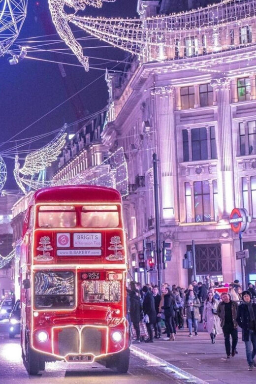 London: Christmas Lights Guided Walking Tour - Starting at Covent Garden’s Sparkling Market
