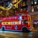 London: Christmas Lights Tour by Vintage Bus - The Route: From Trafalgar Square to Oxford Street and Beyond