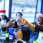 London: Christmas Party Lunch Cruise - The 3-Course Festive Menu
