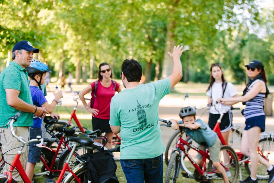 London: City Highlights Guided Bike Tour - Starting Point Near Waterloo Station