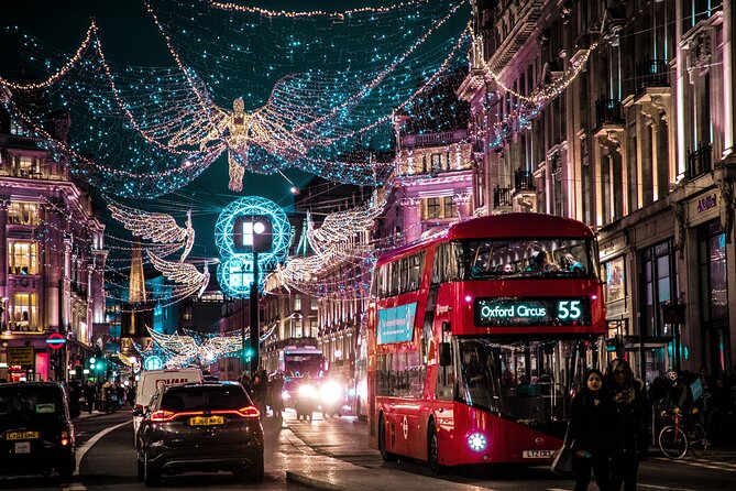 London Exclusive Christmas Lights Guided Tour by Black Cab - Exploring Oxford Street’s Festive Lights and Shopping