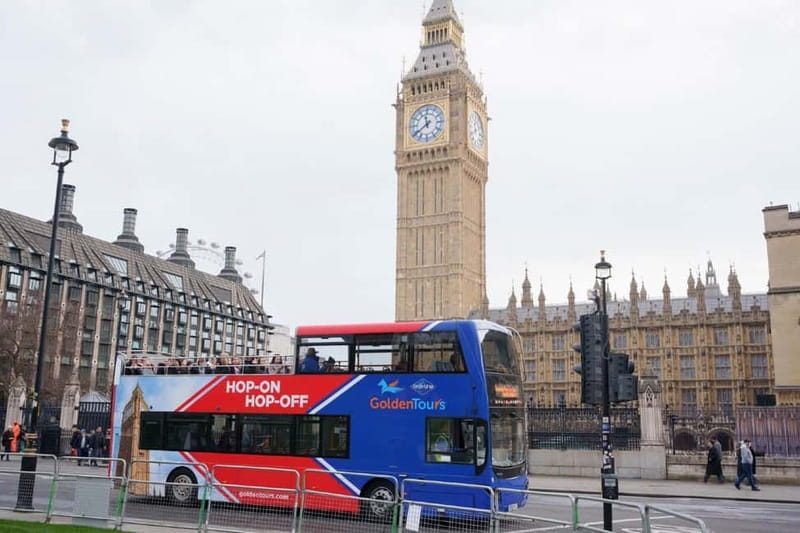 London: Golden Tours Gray Line Hop-on Hop-off Bus Tour - The Itinerary Features and Notable Stops
