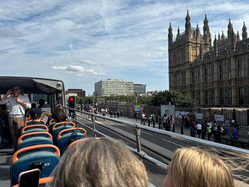 London Hop-on-Hop-off Bus Tour with Cruise & British Museum - Starting from the Bus Stops and Cruising Along the Thames