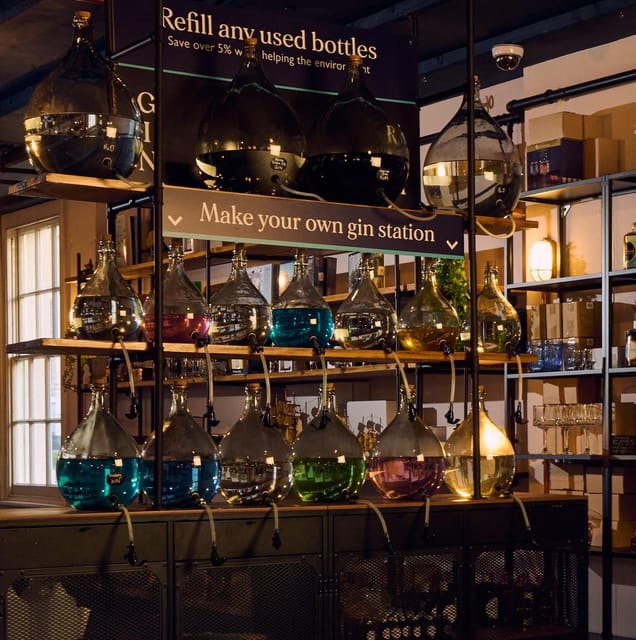 London: Make Your Own Gin Workshop with Take-home Bottle - Greenwich Distillery Shop & Tasting Rooms: The Starting Point of Your Gin Journey