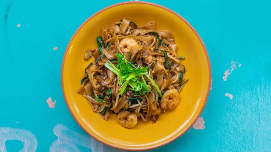 London: Malaysian Cooking Class with Wine - Hands-On Making of Char Kway Teow and Rojak Salad