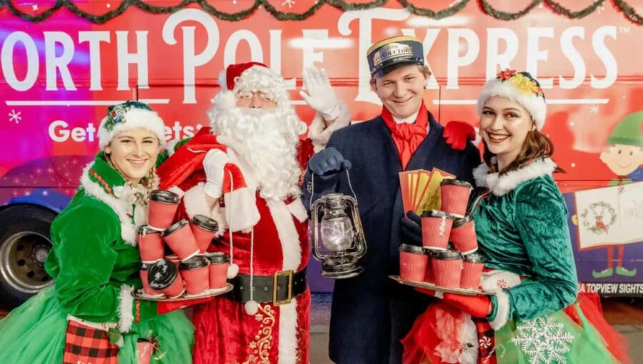 London: North Pole Express Tour with Santa & Festive Fun - Starting Point Near Victoria Coach Station