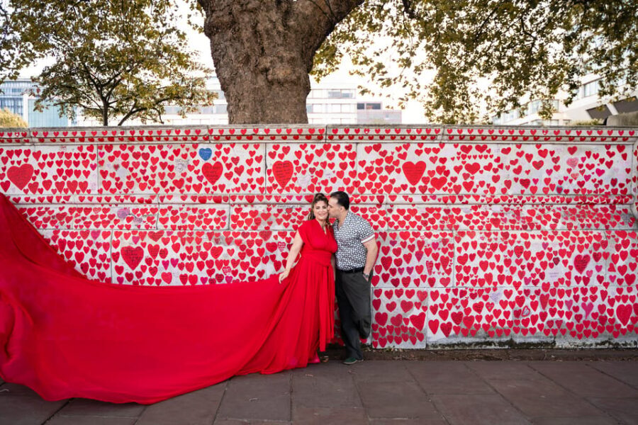 London: Private Flying-dress Photoshoot @jonadress - The Unique Charm of the Handmade Flying Dress