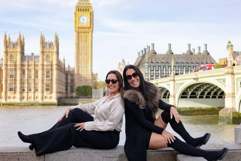 London: Private travel vacation photoshoot -Romantic Special - Iconic Photo Stop at Big Ben