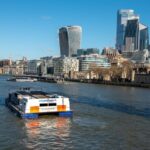 London River Thames Lunch Cruise - The Modern Vessel with Panoramic Views