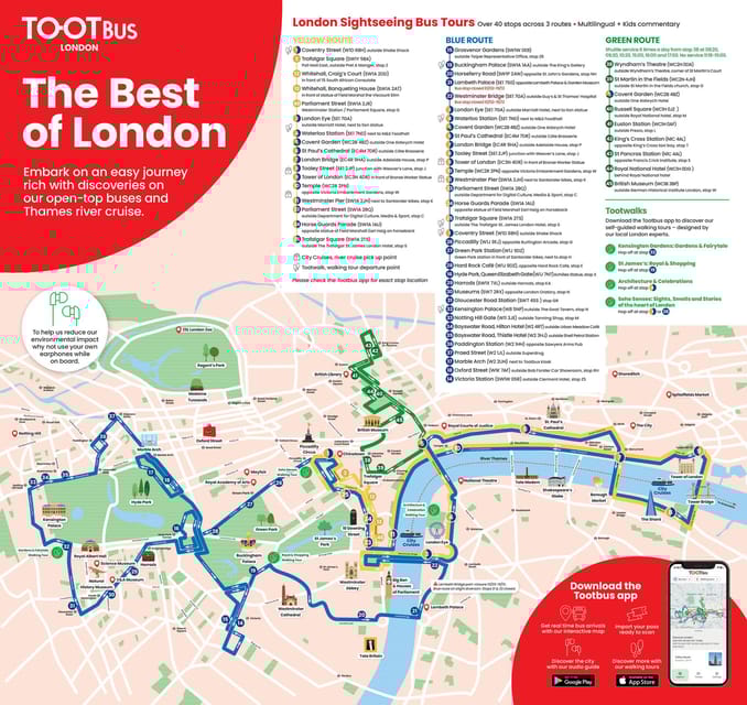 London: Tootbus Must-See Hop-On Hop-Off Bus Tour with Cruise - Thames River Cruise: A Scenic Waterway Escape