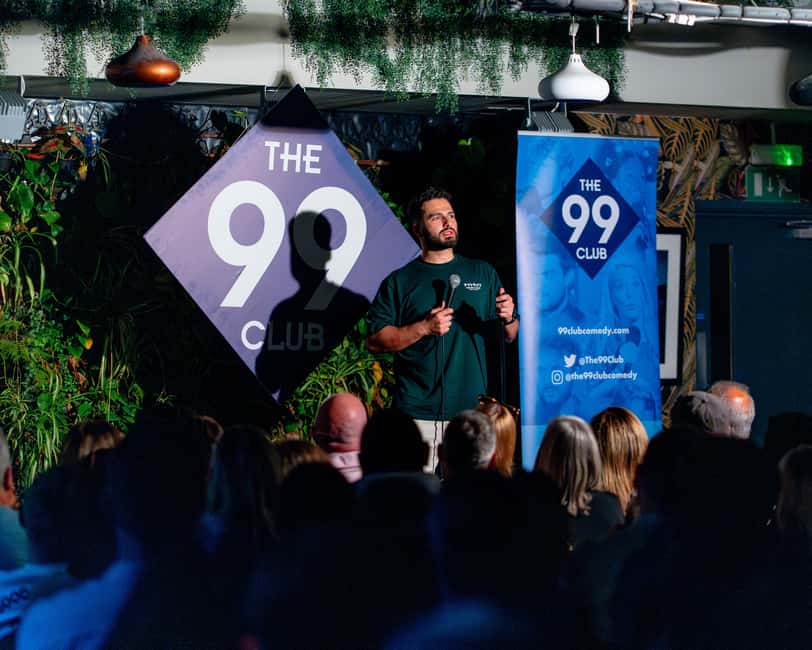 London West End: 99 Club Comedy Show Ticket - Discover the Charm of The 99 Club in London’s West End