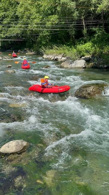 Lucca: packrafting Extreme - The Kayaking Experience Along the Lima Stream