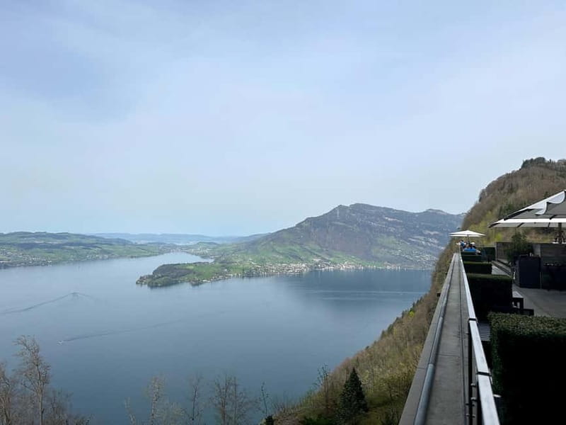 Lucerne: Cliff Path Private Guided Trip - The Route: From the Hotel or Lucerne Station to the Cliffside