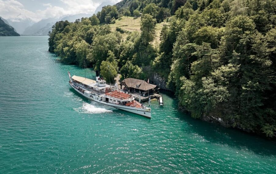 Lucerne: Legends of Lake Lucerne - Steamboat Experience - Starting Point at Pier 1 and Setting out on a Historic Voyage